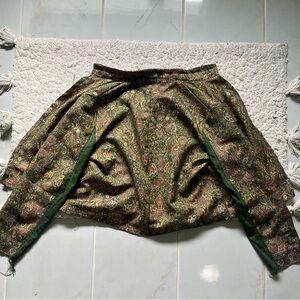 Rare Handmade Jacket with Green Accents